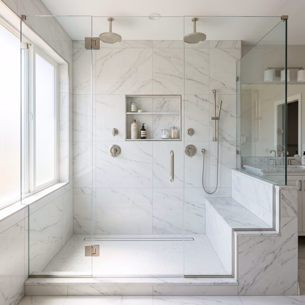 Luxury Master Vanity in Ocotillo - After Remodel